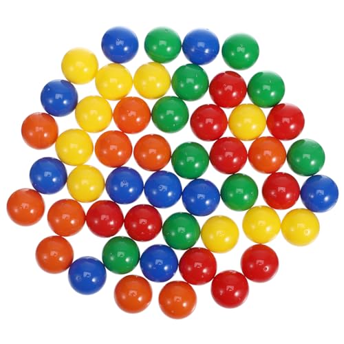 Abaodam 50 Stück Lotteriekugel Glückskugeln befüllbare Jumbo-Eier Lotterie-Ball-Maschine Aktivitätsbälle Tally-Bälle tischtennisball tischfussball Party-Aktivitäts-Requisiten Plastikkugeln von Abaodam