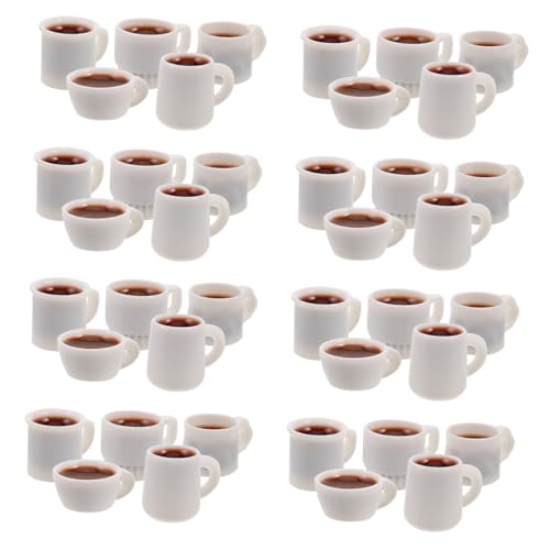 Abaodam 50 Stück Mini Küchengeschirr Ornamente Puppenhaus Küchenzubehör Winzige Kaffeetassen Aus Kunstharz Miniatur Kaffeebecher DIY Hängedekor Miniatur Kaffeetasse Mini Teetasse Abaodam 50 Stück Mini Küchengeschirr Ornamente Puppenhaus Küchenzubehör Winzige Kaffeetassen Aus Kunstharz Miniatur Kaffeebecher DIY Hängedekor Miniatur Kaffeetasse Mini Teetasse von Abaodam