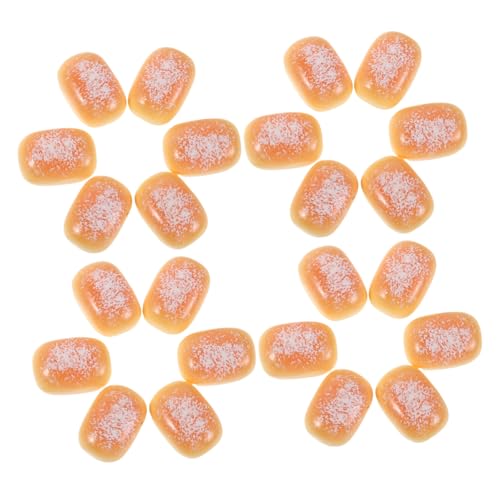 Abaodam 50 Stück Teiliges Miniatur-Brot aus Langlebigem Resin Realistische Simulation von Gebäck und Dessert für DIY Bastelprojekte Mini-küchendekor und Kreative Wohnraumdekoration Abaodam 50 Stück Teiliges Miniatur-Brot aus Langlebigem Resin Realistische Simulation von Gebäck und Dessert für DIY Bastelprojekte Mini-küchendekor und Kreative Wohnraumdekoration von Abaodam