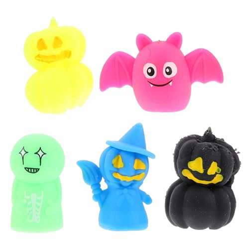 Abaodam 5St Halloween Halloween Toys Halloween-Dekoration Handpuppen für Rollenspiel Fingerpuppen Halloween-Fingerpuppen Fingerpuppen für Party von Abaodam