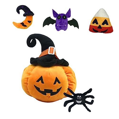 Abaodam 5St Kinderplüschspielzeug Halloween plüschtier Halloween fensterdeko susseskeiten Halloween plushdoll Halloween- Halloween- Plüschpuppendekoration Stoffpuppe von Abaodam