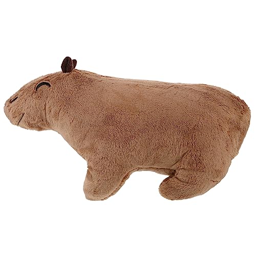 Abaodam 5St Plüschtiere Plüsch-Meerschweinchen-Puppe Capybara Plüschtier Bett Plüschtier Kinder Kuscheltier tierische bescherung Kinderspielzeug Capybara-Puppen PP Baumwolle Light Brown von Abaodam