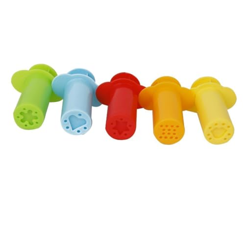 Abaodam 5St plastilin für plastikspritze gumminoppen förmchen knete Toy Set spielset gummiente plastelina gummitiere knetsilber gummilippe von Abaodam