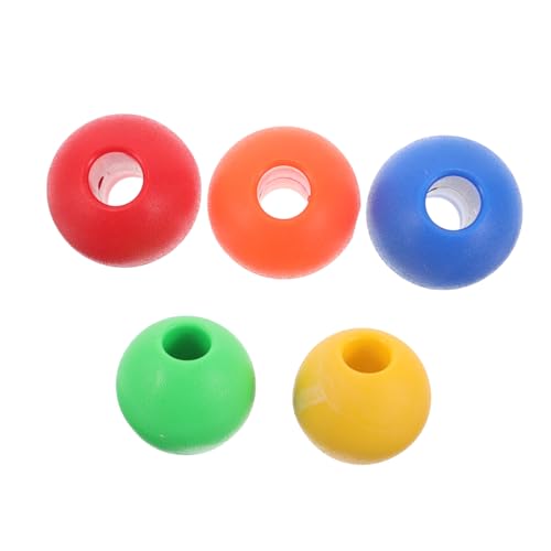 Abaodam 5st Kinderkletterseil Zum Fangen des Balls Stoppperlen Zum Angeln Asalato-Shaker Angelstoppperlen Stopper Zum Angeln DIY Handgemachte Perle Angelperlenstopps Kabelstopp Plastik von Abaodam