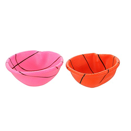 Abaodam 6 STK Basketball Hüpfbälle Für Den Kindergarten Wasserbälle Hüpfende Ballspielzeuge Sportangebot Für Kinder Springende Bälle Für Kleinkinder Kinder Aufblasbarer Ball Orange PVC von Abaodam