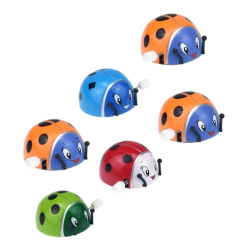 Abaodam 6 Stück Aufziehbare Marienkäfer Spielzeuge Kunststoff Uhrwerkspielzeug Party Mitgebsel Für Jungen Mädchen Geburtstag Karneval Zufällige Farbe Zufällige Farbe Abaodam 6 Stück Aufziehbare Marienkäfer Spielzeuge Kunststoff Uhrwerkspielzeug Party Mitgebsel Für Jungen Mädchen Geburtstag Karneval Zufällige Farbe Zufällige Farbe von Abaodam