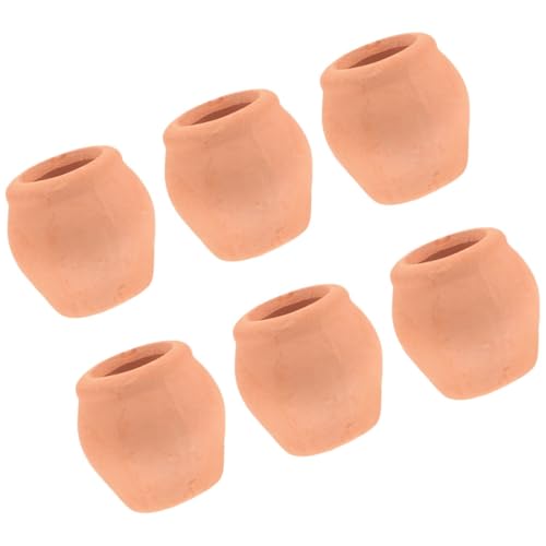 Abaodam 6 Stück Blumentopf Aus Keramik Keramiktopf Anzuchttöpfe Für Pflanzen Blumentöpfe Für Zimmerpflanzen Saftige Töpfe Blumentöpfe Aus Ton Kleine Terrakottatöpfe Mini Blumentöpfe Brown Abaodam 6 Stück Blumentopf Aus Keramik Keramiktopf Anzuchttöpfe Für Pflanzen Blumentöpfe Für Zimmerpflanzen Saftige Töpfe Blumentöpfe Aus Ton Kleine Terrakottatöpfe Mini Blumentöpfe Brown von Abaodam