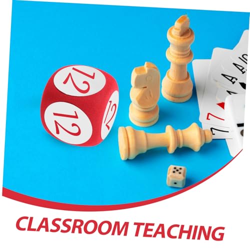 Abaodam 6 Stück Große Schaumstoffwürfel Beschreibbare Abwischbare DIY Spielwürfel für Familie Unterricht und Party Geräuscharm Langlebig Vielseitig Einsetzbar Abaodam 6 Stück Große Schaumstoffwürfel Beschreibbare Abwischbare DIY Spielwürfel für Familie Unterricht und Party Geräuscharm Langlebig Vielseitig Einsetzbar von Abaodam