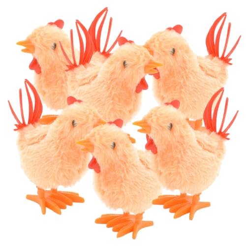 Abaodam 6 Stück Teiliges Aufziehspielzeug Kuscheliges Küken Plüsch Hüpft Lustige Party Jumping Toys Kindergeburtstag Mitgebsel Mechanismus Abaodam 6 Stück Teiliges Aufziehspielzeug Kuscheliges Küken Plüsch Hüpft Lustige Party Jumping Toys Kindergeburtstag Mitgebsel Mechanismus von Abaodam