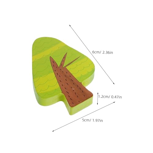 Abaodam 6 Stück Teiliges Holz Baum Set für Holzeisenbahn mit Steckdesign Detailreich Bemalt zum Kreativen und Realistischen Eisenbahnszenen Kompatibel mit Holzzug Abaodam 6 Stück Teiliges Holz Baum Set für Holzeisenbahn mit Steckdesign Detailreich Bemalt zum Kreativen und Realistischen Eisenbahnszenen Kompatibel mit Holzzug von Abaodam