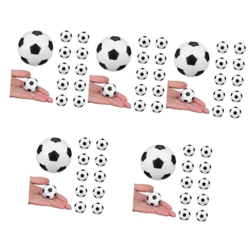 Abaodam 60 STK Tischfussball Tischfußball Desktop-fußball Kickerbälle Ersetzen Fußballzubehör Offizielle Kickerbälle Tischspiel Fußbälle Tischkicker Ersatz Zubehör Für Tischspiele Abs von Abaodam