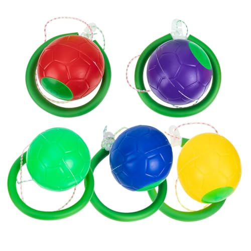 Abaodam 6St Flummi überspringen Sprungball für überspring es Springseil für Toys spielsachen für Sport-Knöchelsprungball Interaktiver Sprungball Abs von Abaodam