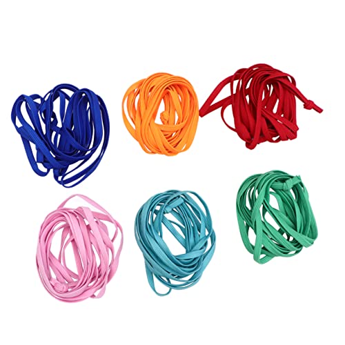 Abaodam 6St Springseil sportgeräte Sport geräte Fitnessausrüstung Jumping Rope Sportausrüstung gummizugband elastische Fitnessbänder elastische Seile Stretchseil Seilspringen für Kinder von Abaodam