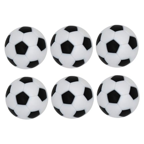 Abaodam 6St Tischfußballball Tischdecke mit Fußballmotiv Fußballspielzeug Mini Tischkicker Kleiner fußball tischfusball Ballongas Zubehör für Kickerspiele Kicker Zubehör die Hüften von Abaodam