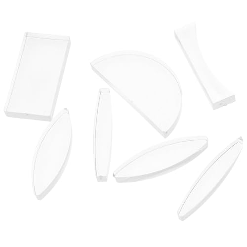 Abaodam 7 Stück Teiliges Optisches Linsenset aus Acryl Konvexe und Konkave Linsen für Physikalische Experimente Transparent Leicht Vielseitig Einsetzbar für Schulunterricht und Abaodam 7 Stück Teiliges Optisches Linsenset aus Acryl Konvexe und Konkave Linsen für Physikalische Experimente Transparent Leicht Vielseitig Einsetzbar für Schulunterricht und von Abaodam