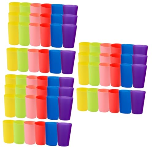 Abaodam 72 STK Tassen stapeln Spiel zum Stapeln von Bechern Montessori-Spielzeug für Kleinkinder Babybaubecher Stacking Cups plastikenten Stapelbecher für Babys -Stapelbecher von Abaodam