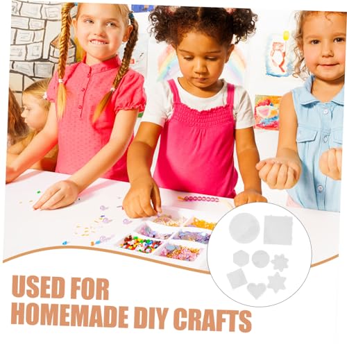 Abaodam 8 Stück Teiliges Fuse Beads Pegboard Plastik Steckplatten in Rund Viereck Sechseck Stern Formen für DIY Bastelperlen Jugendliche Kreatives Basteln Abaodam 8 Stück Teiliges Fuse Beads Pegboard Plastik Steckplatten in Rund Viereck Sechseck Stern Formen für DIY Bastelperlen Jugendliche Kreatives Basteln von Abaodam