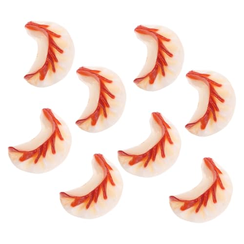 Abaodam 8 Stück Teiliges PVC-Dumpling-deko- Realistische Gefälschte Teigtaschen Langlebige Frühstücksdekoration Einfache Reinigung für Küchen Shop-Display Abaodam 8 Stück Teiliges PVC-Dumpling-deko- Realistische Gefälschte Teigtaschen Langlebige Frühstücksdekoration Einfache Reinigung für Küchen Shop-Display von Abaodam