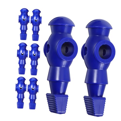 Abaodam 8 Stück Teiliges Robuste Resin Fußballtisch Ersatzspieler Detaillierte Miniatur Figuren für Tischfußball Spiel Zubehör Langlebige Spielfiguren in Blau Abaodam 8 Stück Teiliges Robuste Resin Fußballtisch Ersatzspieler Detaillierte Miniatur Figuren für Tischfußball Spiel Zubehör Langlebige Spielfiguren in Blau von Abaodam