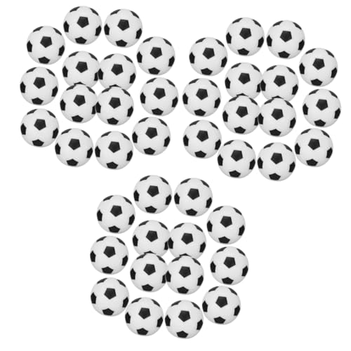 Abaodam Fußball 90 STK Mini-Fußball winzige Häuser Mini-Spielplatzzubehör Fußballmodell Hausdekoration DIY zubehör Feenfeld-Accessoire Sport schmücken dekorative Kugel Kleines Kind Abs von Abaodam