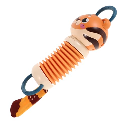 Abaodam Akkordeon Realistisches Tiger-Akkordeon- Musikspielzeug Instrumentenspielzeug Für Tiger-akkordeonspielzeug Für Partygeschenk Plastik von Abaodam