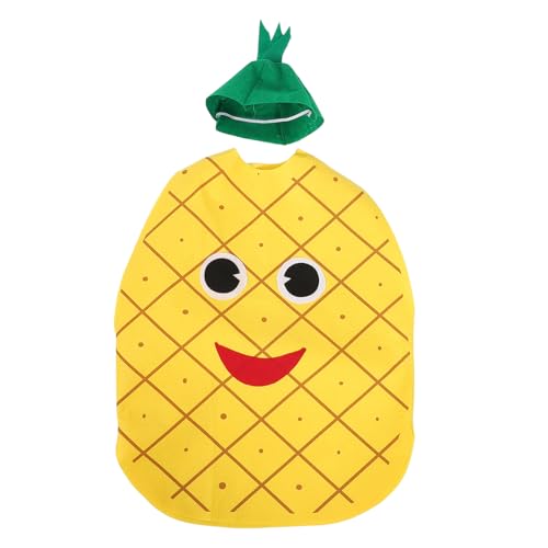 Abaodam 1stück Junge Mädchen Cosplay Kostüm Obst Gemüse Design Lustiges Pineapple Outfit Für Junge Mädchen Für Partys Auftritte Und Halloween Bequeme Und Kreative Verkleidung Abaodam 1stück Junge Mädchen Cosplay Kostüm Obst Gemüse Design Lustiges Pineapple Outfit Für Junge Mädchen Für Partys Auftritte Und Halloween Bequeme Und Kreative Verkleidung von Abaodam