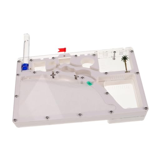Abaodam Ant Castle Ökologisches Ameisenhaus mit Großem Sichtfenster Wissenschaftliches Lernspielzeug für Fördert Motorische Fähigkeiten Tragbares Experimentierset für Innen Außenbereich Abaodam Ant Castle Ökologisches Ameisenhaus mit Großem Sichtfenster Wissenschaftliches Lernspielzeug für Fördert Motorische Fähigkeiten Tragbares Experimentierset für Innen Außenbereich von Abaodam