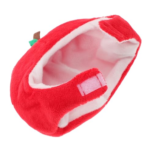 Abaodam Apfelhaube Puppenaccessoires Mini Puppen Accessoires Puppen Party Outfit Puppen Hutfabrik Apfel Kopfbedeckung Miniatur-Puppenhüte schöne Puppenmütze Stoff rot von Abaodam