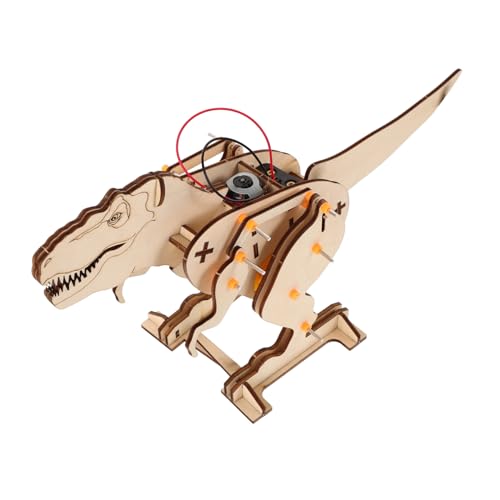 Abaodam Assembly Rätsel Für Kinderwissenschaft Handwerk Dinosaurier Assembly Dinosaurier Roboter Handwerk Dinosaurier Puzzle Dinosaurier Actionfiguren Holz von Abaodam