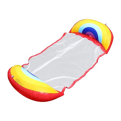 Abaodam Aufblasbare Schwimmmatte Schwimmmatte Tragbare Schwimmmatte Schwimmbett Aus PVC von Abaodam