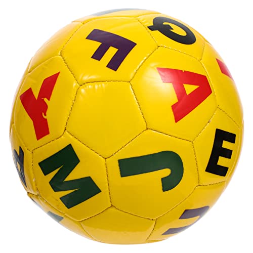 Abaodam Gummiball Kinder Kinder Fußball Garten Aufblasbarer Kinderfußball Interaktives Für Draußen Größe Aus PVC Ideal Für Fußballspielzeug Für Garten Und Freizeit von Abaodam