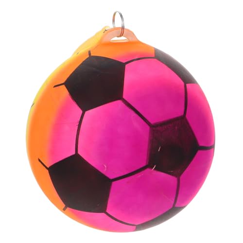 Abaodam Aufblasbarer Kleiner Fußball Für Kinder Mit Federseil Und Griffring Für Outdoor-aktivitäten, Kindergarten, Kleinkindersport, Farbenfrohes Design von Abaodam