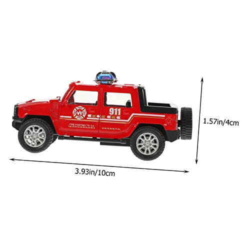 Abaodam Aufziehbares Feuerwehrspielzeug aus Kunststoff Kindersicheres Farbenfrohes Lernspielzeug Robustes Pull Back Modell für Kreative Fördert Vorstellungskraft und Sozialverhalten Abaodam Aufziehbares Feuerwehrspielzeug aus Kunststoff Kindersicheres Farbenfrohes Lernspielzeug Robustes Pull Back Modell für Kreative Fördert Vorstellungskraft und Sozialverhalten von Abaodam