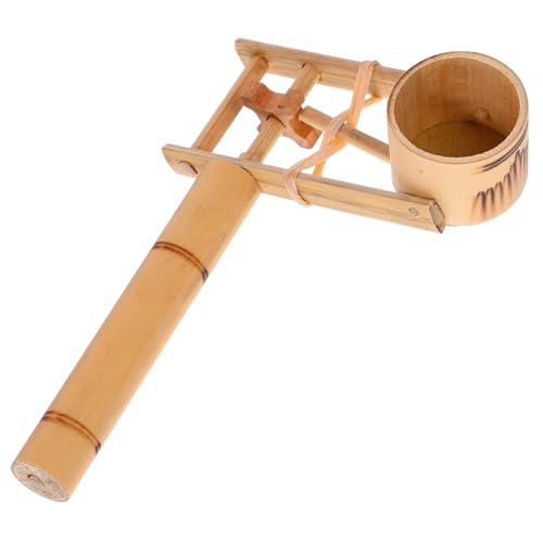 Abaodam Bambus Handrassel Ratsche Geräuschmacher Kinder Kastagnette Kinder Bambus Kastagnette Kinder Frühinstrument Musikinstrument Kastagnette Bambus Kastagnette Mit Langem von Abaodam