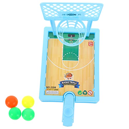 Abaodam Basketball-Spielzeug Lustige Basketballspiele Desktop-basketballspielzeug Über Der Tür Basketballkorb Drinnen Basketballkorb-Spiel Miniatur-sportspielzeug Tischspiel Plastik Blue von Abaodam