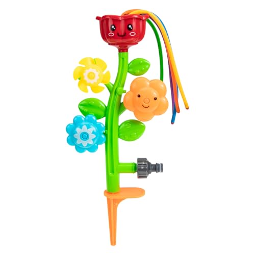 Abaodam Blumen gießen Outdoor draußen Funny Toys Sprühspielzeug wasserspielsachen Wasserspielzeug für den Pool Kleinkind-Cartoon-Sprinkler Abs Colorful von Abaodam