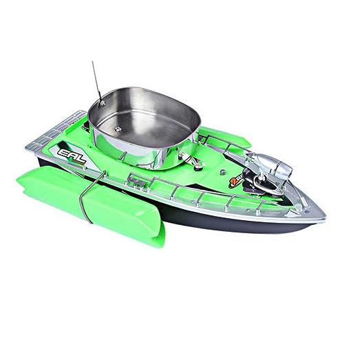 Abaodam Boot Angler ausrüstung Fishing Boat anglerzubehör rc Schiffe ferngesteuert Fischereiausrüstung fischerzubehör Remote Control Boat Bait Boat rc Boats Angeln zubehör Green von Abaodam