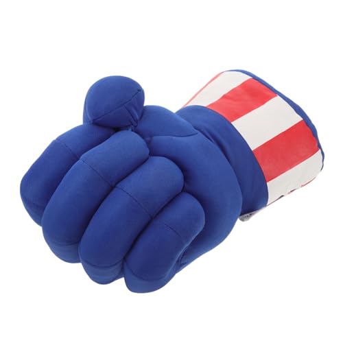 Abaodam Boxhandschuhe Ausgestopfte Handschuhe Superhelden-hände Superhelden-Handschuhe Plüsch-Handschuhe-Spielzeug Superhelden-Cosplay Für Kinder Kostüm Kinder Handpfoten Pp Baumwolle Blue von Abaodam