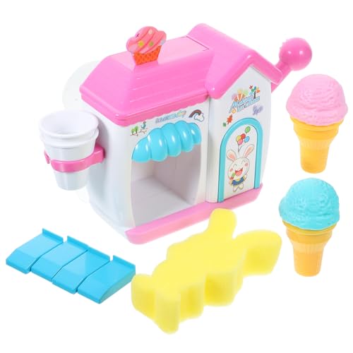 Abaodam Bunte Eiscreme Blasenmaschine Für Wasserspielzeug Für Die Badewanne Spaß Mit Seifenblasen Und Eiscreme Design Ideales Badespielzeug Für Kleinkinder Zufällige Farben von Abaodam