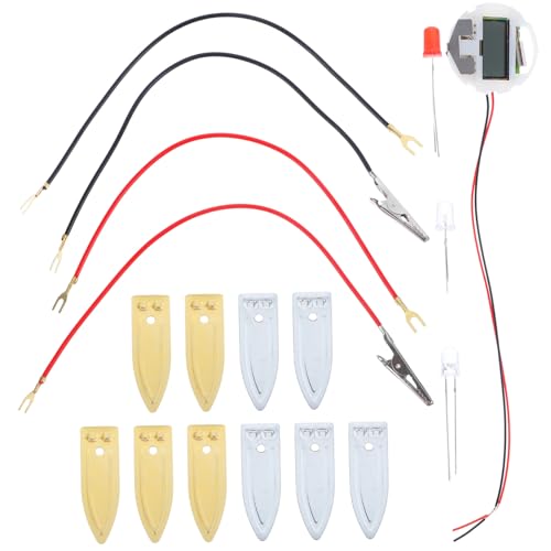 Abaodam DIY Fruchtbatterie Experimentierkasten für Schüler Wissenschaftliches Lernspielzeug mit Kupfer Platten für Elektronik Projekte und Physik Experimente Pädagogisch und Langlebig Abaodam DIY Fruchtbatterie Experimentierkasten für Schüler Wissenschaftliches Lernspielzeug mit Kupfer Platten für Elektronik Projekte und Physik Experimente Pädagogisch und Langlebig von Abaodam