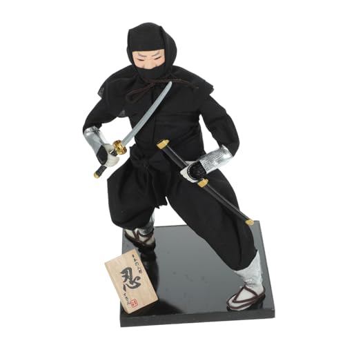 Abaodam Japanische Puppe Ninja-Puppe Schreibtisch- Japanisches -Porzellan Haushaltsgeräte von Abaodam