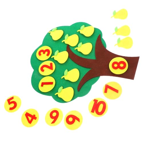 Abaodam Digitales Kognitives Zahlen lernspielzeug Nicht Gewebtes Obst Zählspiel für Vorschulkinder Montessori Zahlen Matching Interaktives Mathe Lernspiel Abaodam Digitales Kognitives Zahlen lernspielzeug Nicht Gewebtes Obst Zählspiel für Vorschulkinder Montessori Zahlen Matching Interaktives Mathe Lernspiel von Abaodam