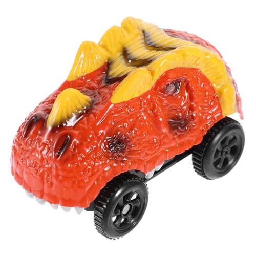 Abaodam Dinosaurier-Auto Kinderauto Spielzeug Autospielzeug Für Kinder Mini-Track-car-Spielzeug Ferngesteuertes Spielzeug Mini-Autos Rc Auto Spielzeug Ferngesteuerter LKW Orange Abs von Abaodam