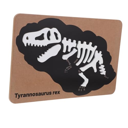 Abaodam Dinosaurier Fossil Holzpuzzle für Lernspielzeug mit Dino Skeletten Fördert Kognitive Fähigkeiten für Jahre Montessori Kreatives Abaodam Dinosaurier Fossil Holzpuzzle für Lernspielzeug mit Dino Skeletten Fördert Kognitive Fähigkeiten für Jahre Montessori Kreatives von Abaodam