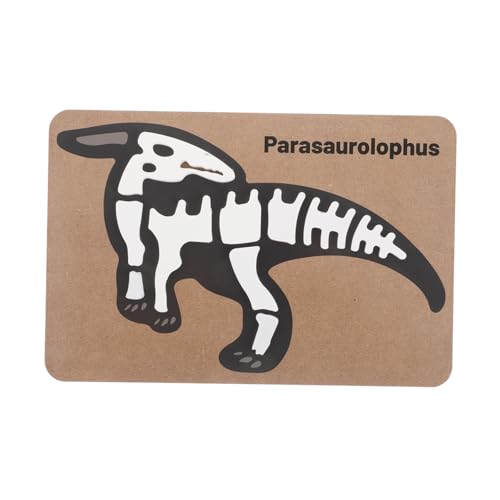 Abaodam Dinosaurier Fossil Puzzle Spielzeug Spielzeug Spielzeug Puzzle 3D Puzzles Kinderspielzeug Dinosaurier Modell Für Dinosaurier Spielzeug Für Sensorische Dinosaurier Puzzle Holz von Abaodam