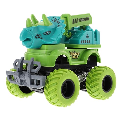 Abaodam Dinosaurier-Technikfahrzeug Dinosaurier-Lernspielzeug Auto Spielzeug Kinder puppenwagen kinderspielzeug Auto Autospielzeug für Kinder Drücken Sie das fahrende Fahrzeugspielzeug Abs von Abaodam