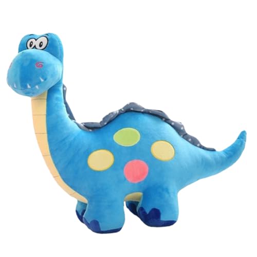 Abaodam Dinosaurier-plüschtier Kissen in Dinosaurierform Dinosaurier-schmuck Kreative Dinosaurierverzierung Plüschpuppe Simulierte Dinosaurierpuppe Pp Baumwolle Sky-Blue von Abaodam