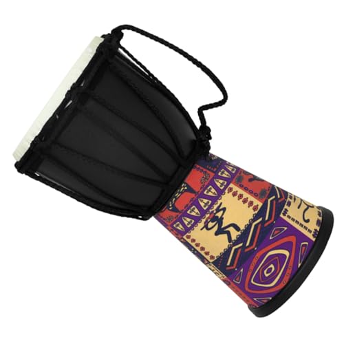 Abaodam Djembe Schlaginstrument Handtrommel Trommelmaschine Afrikanische Schlagtrommel Percussion- Trommeln PVC-trommelschale von Abaodam