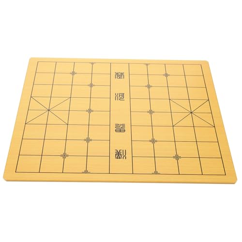 Abaodam Doppelseitiges Holz Schachbrett Gobang und Xiangqi Spielbrett Tragbar Leicht mit Klaren Linien als Schachzubehör für Familienspiele und Geistesspiele zu Hause Abaodam Doppelseitiges Holz Schachbrett Gobang und Xiangqi Spielbrett Tragbar Leicht mit Klaren Linien als Schachzubehör für Familienspiele und Geistesspiele zu Hause von Abaodam