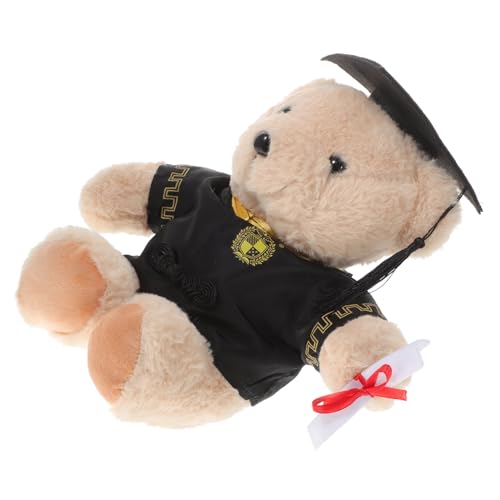 Abaodam Dr. Bärenpuppe Kuscheltier kuschelbären plüschbär Studentenabschlussgeschenk Bärenpuppe verschleißfestes Stofftier Plüschtier Kuscheltier PP Baumwolle von Abaodam